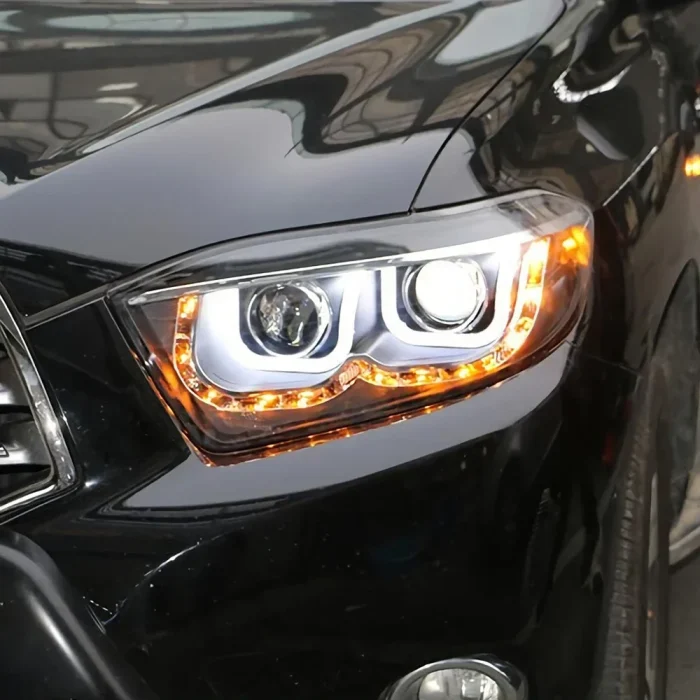 Car Lights for Toyota Highlander Kluger 2009-2011 Upgrade High Configure Projector Lens Assembly LED Auto Headlight Accessories - Image 6