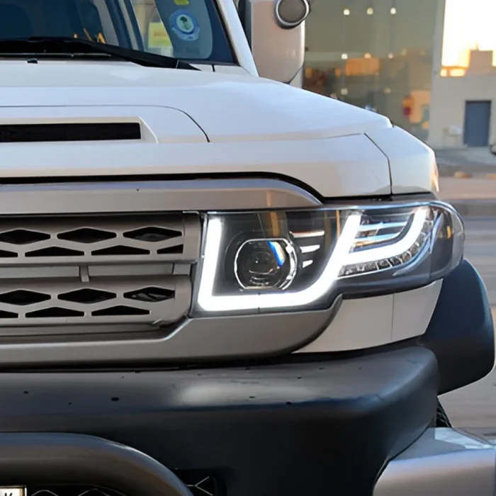 Car Front Lamp for Toyota FJ Cruiser 2007-2017 LED Auto Headlights Assembly Upgrade Land Rover Design Projector Lens Accessories - Image 8