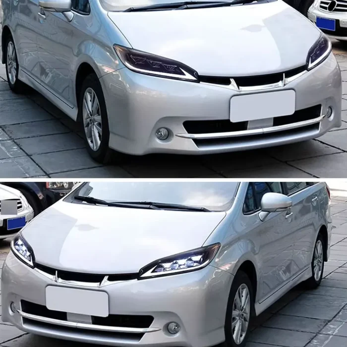 2pcs Headlights Assembly For Toyota Wish 2009-2015 LED Head Lamp Dynamic Turn Signals DRL Daytime Running Light Auto Accessories - Image 7