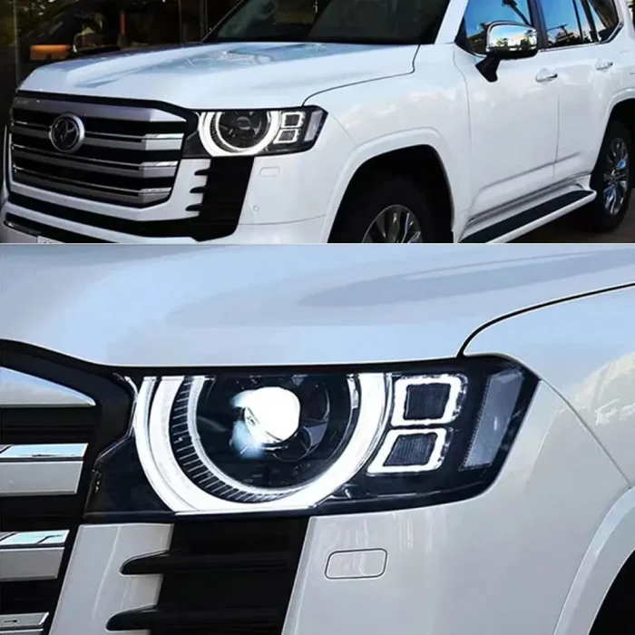 Headlight Assembly for Toyota Land Cruiser 300 LC300 2022 2023 2024 2025 LED Projectore LENS Modification Automotive Accessories - Image 8
