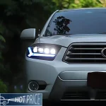 Car Headlights For Toyota Highlander 2009-2011 All New Upgrade LED Projector Four Lens Dynamic Light Design Hot Sale Accessories - Image 2