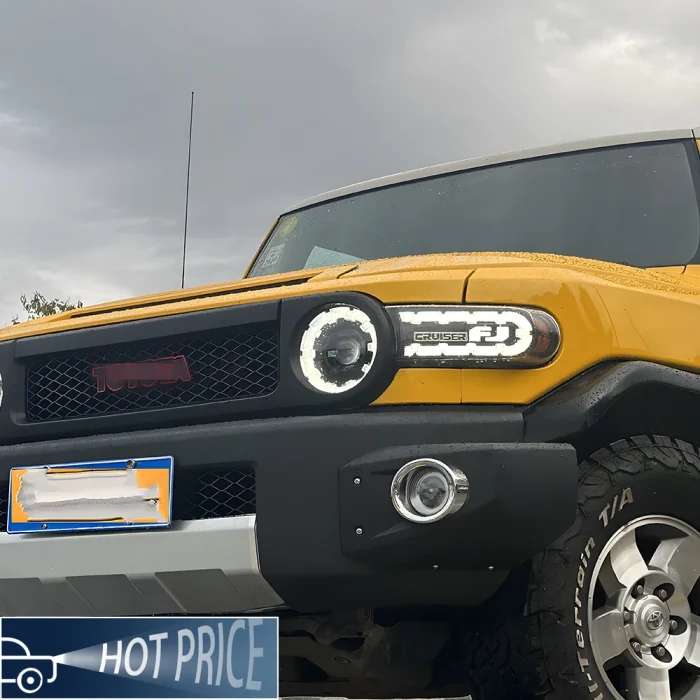 Car Lights For Toyota FJ Cruiser 2007-2017 LED DRL Auto Headlight Assembly Upgrade Startup Effect Projector Lens Accessories - Image 3
