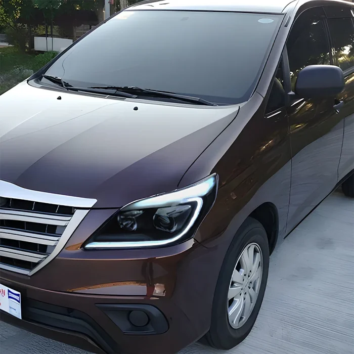 Car Front Lamps for Toyota Innova 2012-2015 LED Auto Headlights Assembly Upgrade High Configure Projector Lens Tool Accessories - Image 2