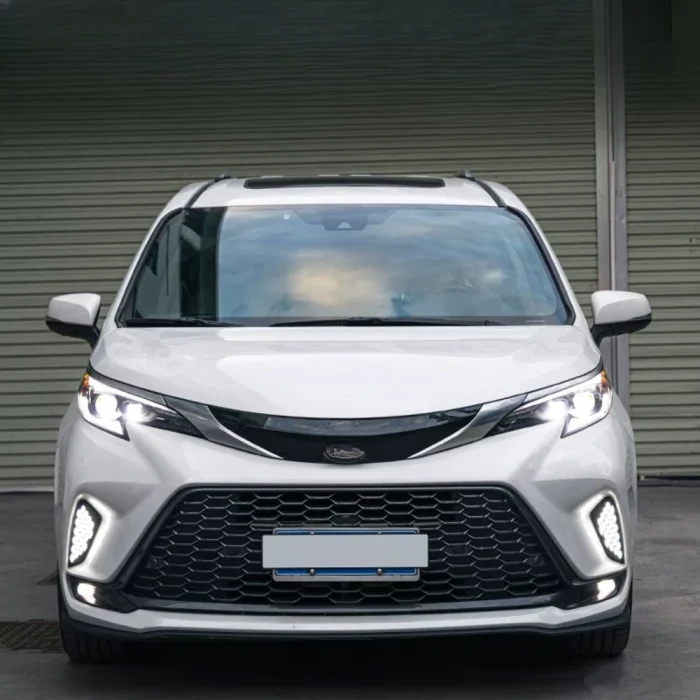 Car styling 2pcs Headlights For Toyota SIENNA 2021-2025 new style full LED Headlamps Assembly Upgrade Projector Lens Accessories - Image 7