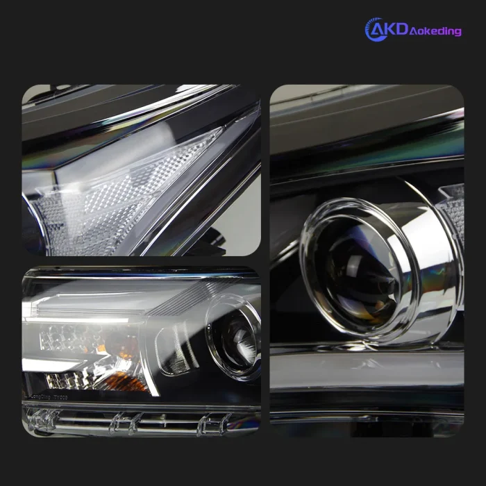 AKD Head Lamp for Toyota Corolla LED Headlight 2014-2018 Headlights Altis DRL Turn Signal High Beam Angel Eye Projector Lens - Image 6