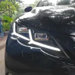 For Toyota REIZ MARK X 2010-2012 Front Headlights Fully Upgraded LED Dynamic Flowing Turn Signal Dual Lens Modification - Image 6