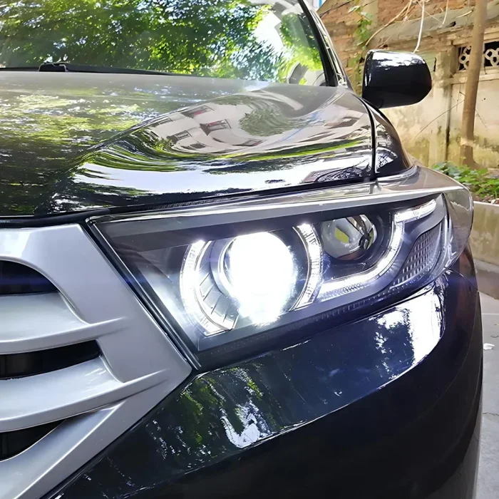High Quality Auto Headlight For Toyota Highlander Kluger 2012-2014 LED Car Front lamps Assembly Upgrade Bifocal lens Accessories - Image 7