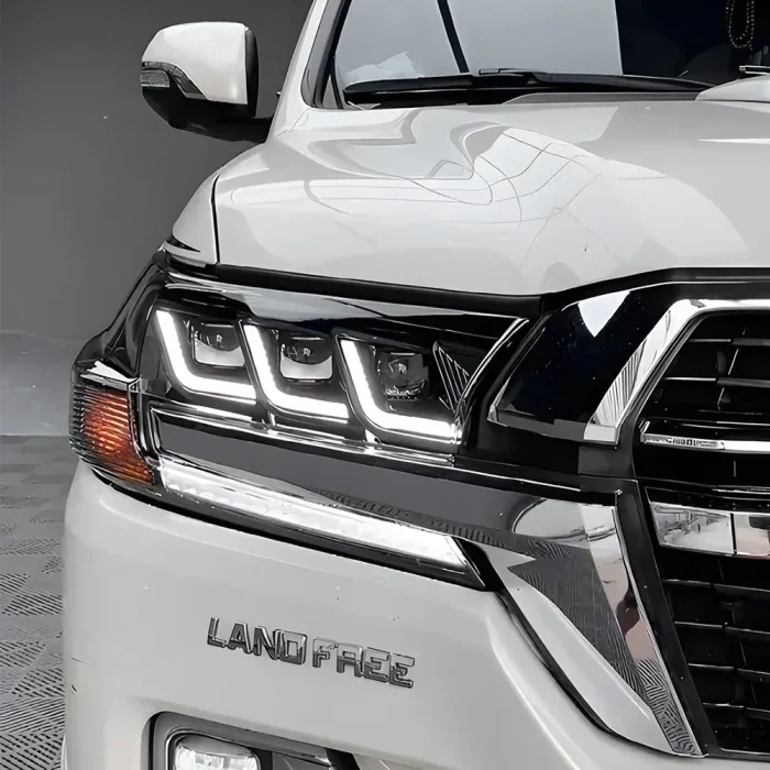 For Toyota Land Cruiser 2016-2019 Car Front Lamps Upgrade Three Projector Lens Hot Sale Accessories LED Auto Headlights Assembly - Image 5
