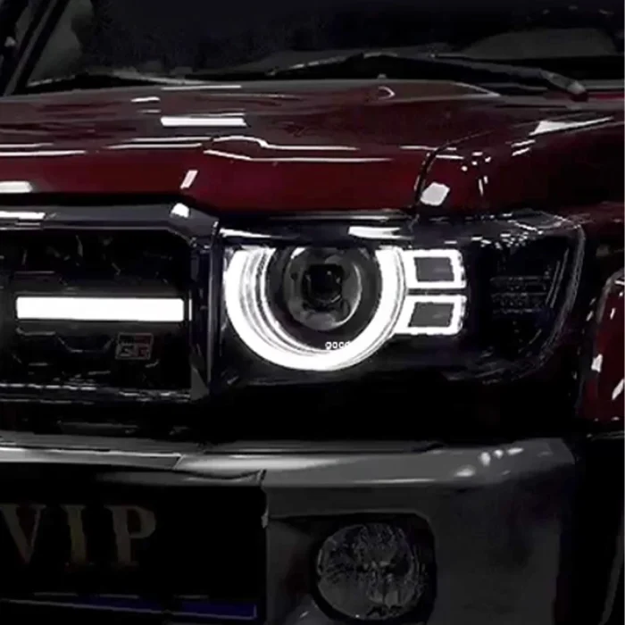 For Toyota Land Cruiser LC71 LC76 LC78 LC79 2006-2023 Headlight Assembly Upgrade Protective Style LED Projector Lens Accessories - Image 5