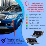 Car Front Lamps For Toyota Hilux Vigo 2012-2014 LED Auto Headlights Assembly Upgrade High Quality 3 Projector Lens Accessories