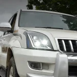 Car Front Lamps for Toyota Prado 2004-2009 LED Auto Headlight New Upgraded Three Projector Lens Dynamic Hot Sale Accessories - Image 7