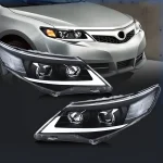 For US Version Camry 2012-2014 LED Car Front Lamp Assembly Upgrade LED Daytime Light Projector Lens Auto Headlights Accessories - Image 3