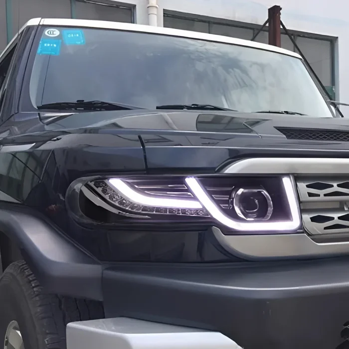 Car Front Lamp for Toyota FJ Cruiser 2007-2017 LED Auto Headlights Assembly Upgrade Land Rover Design Projector Lens Accessories - Image 6