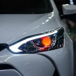 2pcs Headlamps For TOYOTA YARiS L Headlights Assembly 2016-2021 LED Daytime Running Light Turning Lamp Evil Magic Eye Lens Xenon - Image 6