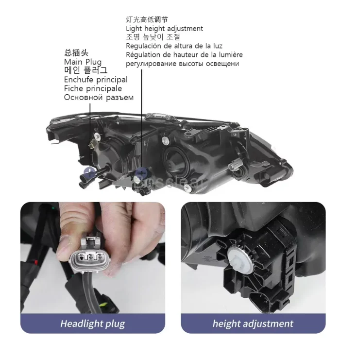 Car Styling LED HeadLight for Toyota Camry 7Gen 2015 2016 2017 DRL Head Lamp Assembly Auto Accessories Low/High Beam Turn Signal - Image 4