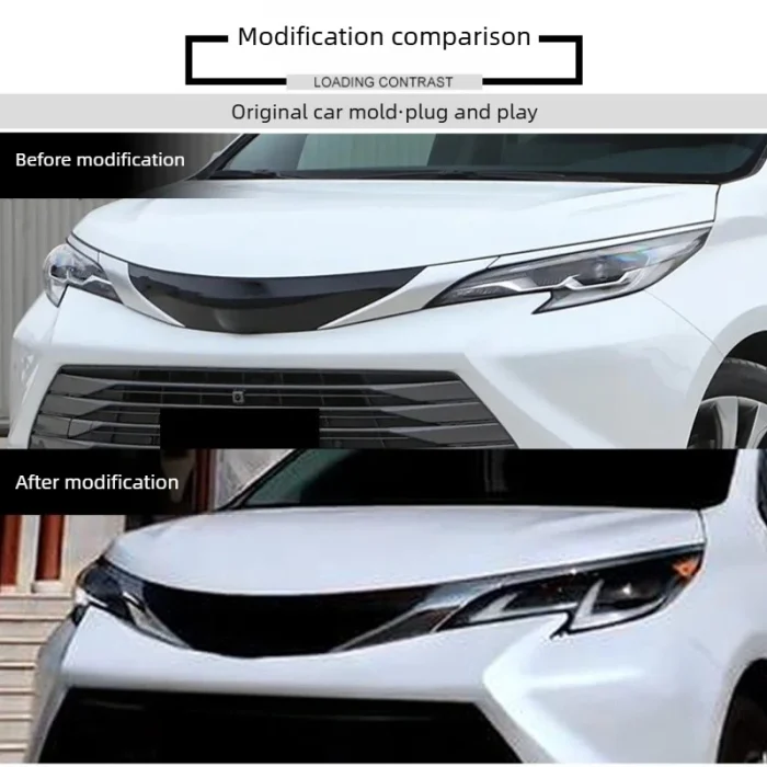 For Toyota Sienna Headlights 2021-2026 LED Projetor Head Lamps Daytime Running Light Flowing Turn Signal  Automotive Accessories - Image 5