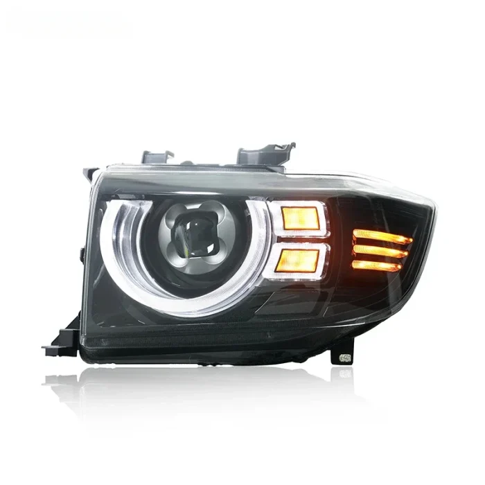Car Head Lights For Toyota Land Cruiser Headlights LC70-LC79 Headlamp 2006-2023 LED Projector Head Lamps Turn Signal Auto Parts - Image 3