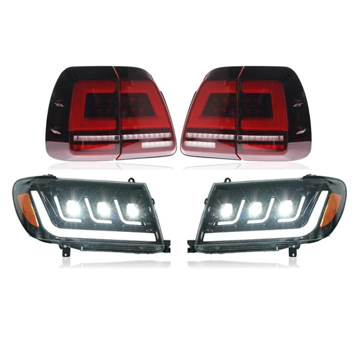 Car Styling Headlights for Land Cruiser LC100 LED Headlight 1998-2007 Head Lamp DRL Signal Projector Lens Automotive Accessories - Image 2