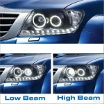 Front Headlight Assembly for Toyota HiLux VIGO 2005-2011 modified Turn signal Car Daytime running Light - Image 2