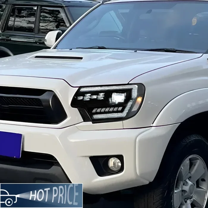 For Toyota Tacoma 2012-2015 Auto Headlights Assembly Upgrade High Configuration LED Bifocal Lens Car Front Lamps Accessories - Image 5