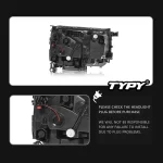 TYPY Car For Toyota Prado LC250 Headlight 2024-2025 Upgrade Modified New DRL Dynamic Turn Signal LED Headlight Auto Accessories - Image 5