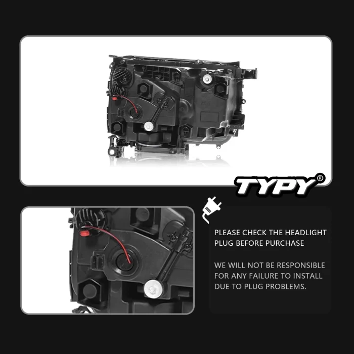 TYPY Car For Toyota Prado LC250 Headlight 2024-2025 Upgrade Modified New DRL Dynamic Turn Signal LED Headlight Auto Accessories - Image 5