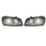 Headlamp for Toyota RAV4 RAV 4 1998 1999 2000 LED Head Light Upgrade 2-Lens Headlight DRL Turn Signals Lamp 12V Auto Parts