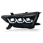 Pair Full LED Headlight Fit For Toyota Highlander 2012 2013 2014 Front Lamps Assembly Front Lamp Sequential Turning Signal DRL - Image 11