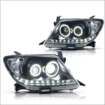 Front Headlight Assembly for Toyota HiLux VIGO 2005-2011 modified Turn signal Car Daytime running Light - Image 4