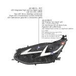 For Toyota Sienna Headlights 2021-2026 LED Projetor Head Lamps Daytime Running Light Flowing Turn Signal  Automotive Accessories - Image 3