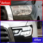 Auto Headlights For Toyota Tundra Sequoia 2007-2013 Upgrade 2018 Styling LED Car Front lamps Assembly Projector Lens Accessories - Image 6