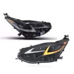 For Toyota Sienna Headlights 2021-2026 LED Projetor Head Lamps Daytime Running Light Flowing Turn Signal  Automotive Accessories