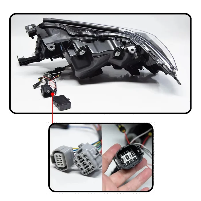 Headlight Assembly for Toyota Land Cruiser 300 LC300 2022 2023 2024 2025 LED Projectore LENS Modification Automotive Accessories - Image 5