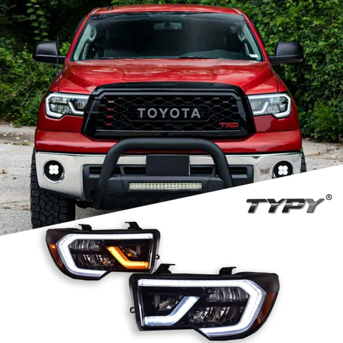 TYPY Car Light For Toyota Sequoia/Tundra Headlight 2007-2020 LED Projetor head Lamp DRL Headlight Auto Accessories - Image 4