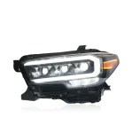 2pcs Car Front Lamp For Toyota Tacoma 2016-2023 LED Auto Headlight Assembly Upgrade High Quality Projector Dual lens Accessories