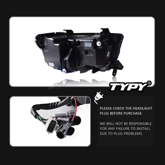 TYPY Car Light For Toyota Sequoia/Tundra Headlight 2007-2020 LED Projetor head Lamp DRL Headlight Auto Accessories - Image 7