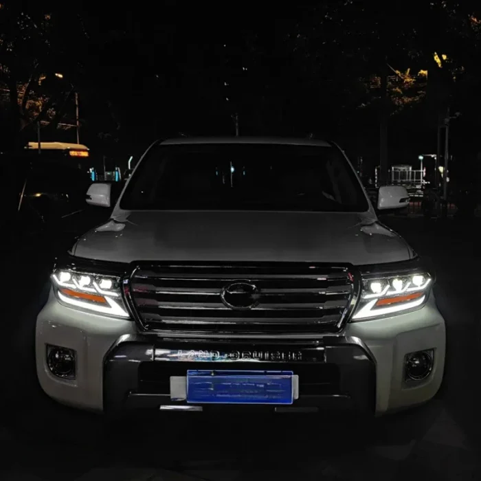 Head Lamp for TOYOTA Land Cruiser LED Headlight 2007-2015 Headlights LC200 DRL Turn Signal High Beam Angel Eye Projector - Image 8