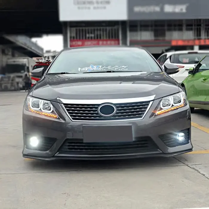 Auto Parts For Toyota Camry 2pcs Headlight Assembly 2012-2014 Headlamps latest Styling LED Daytime Dual Projector Car Accesorios - Image 8