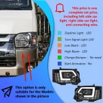 Car Lights For Toyota Hiace 2004-2018  Auto Headlight Assembly Upgrade New Style HID Projector Lens Tools Accessories