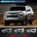 LED Headlights for Toyota 4Runner 2014-2024 DRL Projector Sequential Turn Signal Front Lamps Assembly [Not Fit 2010-2013 Model] - Image 4
