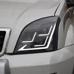 Car Front Lamps for Toyota Prado 2004-2009 LED Auto Headlight New Upgraded Three Projector Lens Dynamic Hot Sale Accessories - Image 4