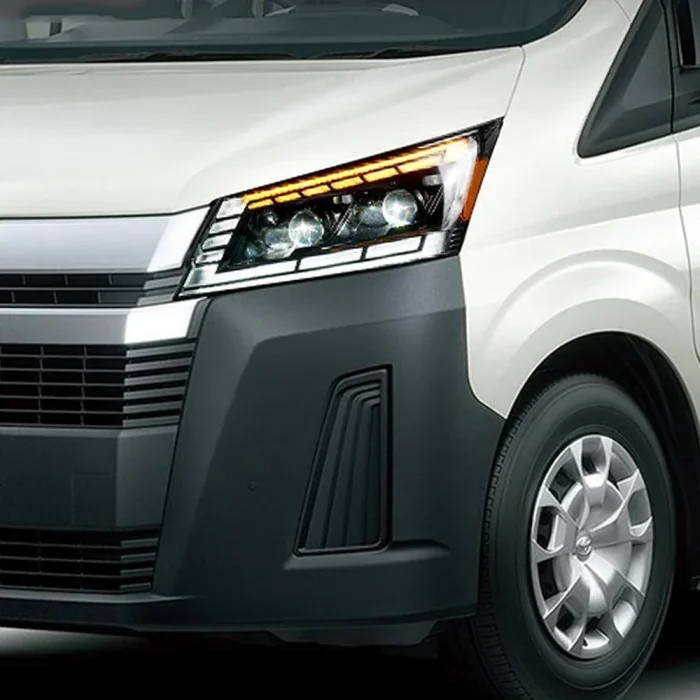 Auto Headlights Accessories For Toyota Hiace 2019-2022 LED Car Front lamps Upgrade Projector Dual Lens Plug and Play Assembly - Image 6