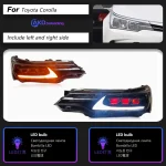 AKD Head Lamp for Toyota Corolla LED Headlight 2014-2018 Headlights Altis DRL Turn Signal High Beam Angel Eye Projector Lens - Image 2