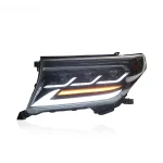 Head Lamp for TOYOTA Land Cruiser LED Headlight 2007-2015 Headlights LC200 DRL Turn Signal High Beam Angel Eye Projector - Image 4