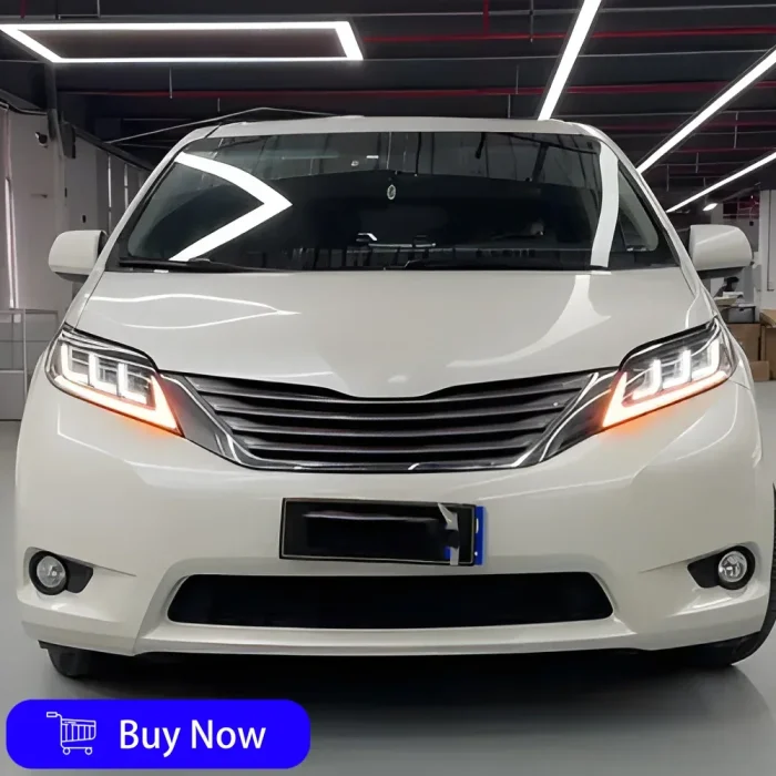 For Toyota Sienna 2011-2020 Car Front Lamps LED Auto Headlights Assembly Upgrade High Quality Projector Dual lens Accessories - Image 6