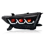 Pair Full LED Headlight Fit For Toyota Highlander 2012 2013 2014 Front Lamps Assembly Front Lamp Sequential Turning Signal DRL - Image 12