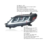 Front Lamps for Toyota Sienna 2011-2020 LED Auto Headlights Assembly Upgrade High Configuration Projector Lens Car Accessories - Image 4