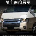 Car Lights For Toyota Hiace 2004-2018  Auto Headlight Assembly Upgrade New Style LED Projector Lens Tools Accessories - Image 7