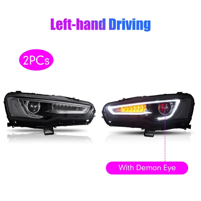 Car Styling Car Headlight Assembly For Mitsubishi Lancer 2008-2017 LED Head Lamp Car Tuning Light Parts Plug And Play - Image 4