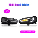 Car Styling Car Headlight Assembly For Mitsubishi Lancer 2008-2017 LED Head Lamp Car Tuning Light Parts Plug And Play
